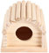 HUONIU Maison en Bois pour Hamster avec échelle et cachette