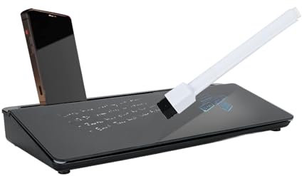 Desk Whiteboard, Desktop Whiteboard Desk Organiser with Storage Office Gadgets with Marker and Eraser for Home Office and School Supplies