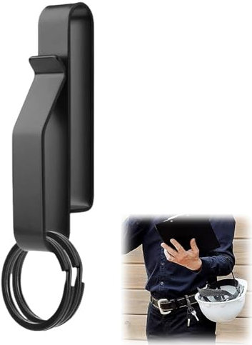 Porte-Clés de Ceinture Avec Porte Clés,Porte-Clés Tactique,Mousqueton Ceinture Porte-Clés,Porte-Clés Acier Porte-Clés Furtif,Porte-Clés Tactique Robuste,Tactique Porte-Clés Clip de Support