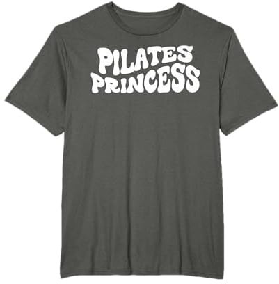 Pilates Principessa Retro Groovy Divertente Reformer Pilates Maglietta