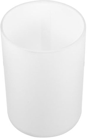 Abat Jour Cylindre E27 en Lin Fer pour Lampe de Table | Blanc, Chambre Hotel, Structure Simple Robuste, Entretien Facile, Protection Oculaire, Lampe de Sol