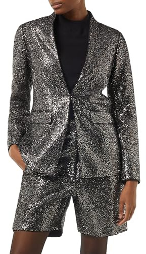 Comma Festlicher Blazer mit Pailletten