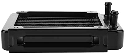 Fockety Enfriador de Radiador de Refrigeración por Agua para CPU de Computadora de 120 Mm, Disipador de Calor de 10 Tubos, Separador de Agua Incorporado, Ideal para de Enfriamiento de Host,