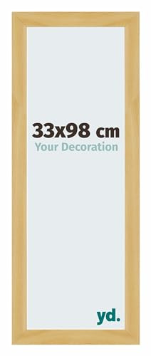 yd. Your Decoration - Puzzlerahmen 33x98 - Kiefer Dekor - Puzzlerahmen 500-1000 Teile - Holz Bilderrahmen - Mura