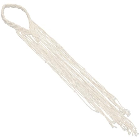 DECORNIJIA Makramee Hochzeits Stirnband aus Baumwolle Handgefertigtes Boho Haarband für Damen und Mädchen Einheitsgroß Leichter Brautschmuck für Festliche Anlässe