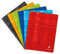 Clairefontaine 3312C Un Cahier Agrafé - 24x32 cm - 48 Pages Petits Carreaux - Papier Blanc 90 g - Couverture Carte Pelliculée Couleur Aléatoire