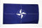 AZ FLAG - Bandera OTAN - 90x60 cm - Bandera De La OTAN 100% Poliéster con Ojales de Metal Integrados - 50g - Colores Vivos Y Resistente A La Decoloración