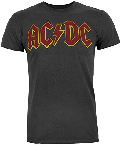 Amplified AC/DC Logo Men's T-Shirt (S)