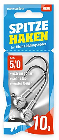 Lieblingsköder Spitze Haken 5/0-2 Jighaken