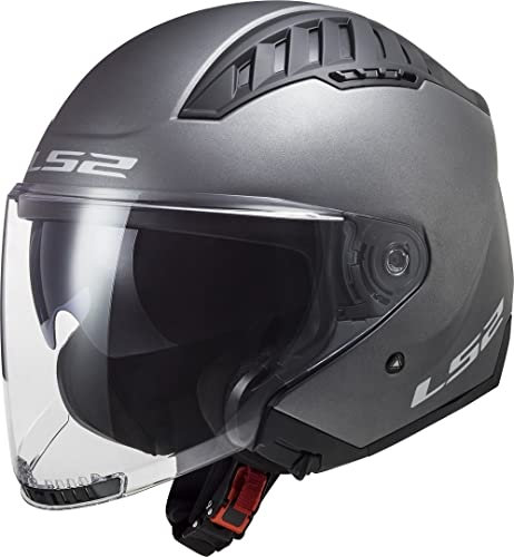 LS2, Jet-Motorradhelm COPTER SOLID Matt Titanium, XXL