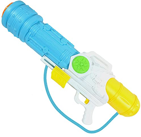 BLUE SKY - Maxi Wasserpistole - Outdoor-Spiel - 044601 - Blau - Kunststoff - 70 cm - Kinderspielzeug - Strandspiel - Pool - Bewässerung - Ab 6 Jahren