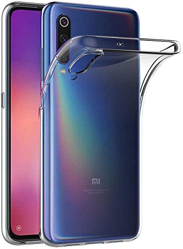 Captor Xiaomi: Mi 9 Lite Hülle Durchsichtig TPU-Silikon - Handyhülle Xiaomi: Mi 9 Lite Case ultradünn, Anti-vergilbend Schutzhülle