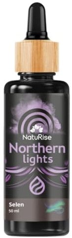 NatuRise® Selen Tropfen - Hochdosiert - 200µg pro Tagesdosis - 50ml - Hohe Bioverfügbarkeit - Hochwertiges Natriumselenit - Vegan - UV-Glas