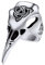 FaithHeart Punk Gotik Rabenschädel Ring für Herren Jungen Retro Kräheschädel Fingerring Vogel Schädel Ring mit Geschenkebox für Geburtstag Weihnachten Valentinstag