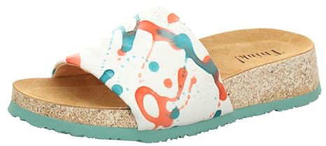 Think! Damen Koak_3-000558 Sustainable Pantolette, 9050 Candy, 42 EU