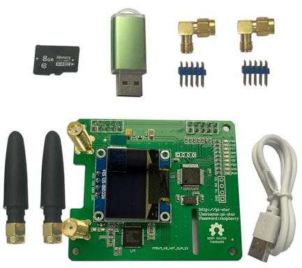 Mokxiht Duplex mmdvm Hotspot Board Hat OLED Two Timeslots