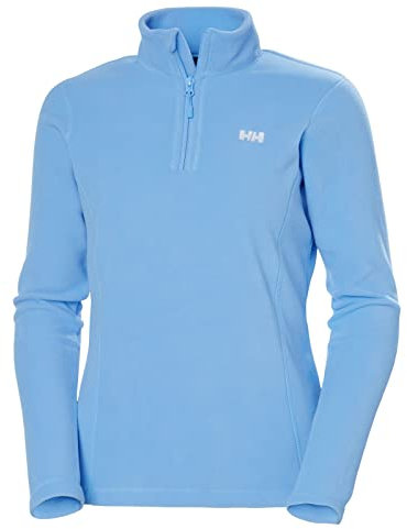 Damen Helly Hansen W Daybreaker 1/2 Zip Fleece, Helles Blau, XL