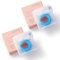 Kokosnuss-Öl infundiert gewebte Zahnseide, Deep Clean Natural Vegetable Waxed Floss, Extra Wide Cleaning and Slides Smoothly & Easily, PFAS Free | Orange Flavored (33 Yds x 2 Unit)