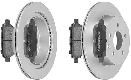 F.BECKER_LINE BREMSSCHEIBEN Ø292MM + BREMSBELÄGE HINTEN FÜR NISSAN LEAF X-TRAIL