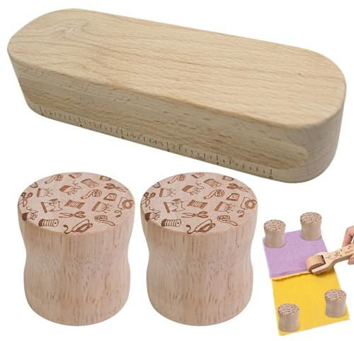 Stoffmustergewichte Mustergewichte | Runde Holzgewichte für Modellherstellung, Stoffgewicht zum Nähen, Quilten, Bügeln, Briefbeschwerer zum Schreiben und