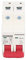 Disjoncteur 2P, Montage sur Rail DIN 16A DC 1000V Disjoncteurs, Centres de et Fusibles Basse Tension 6000A Capacité de Coupure