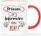 CADEAU PLUS Mug Personnalisé Prénom - Infirmière Au Top - Cadeau Drôle Collègue, Rigolo, Idée Pour Infirmière, Tasse