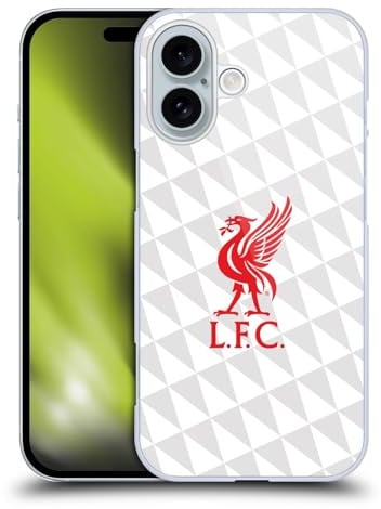 Head Case Designs Offiziell Zugelassen Liverpool Football Club LFC Rot Und Weiss Liver Bird Harte Rueckseiten Handyhülle Hülle Huelle kompatibel mit Apple Apple iPhone 16