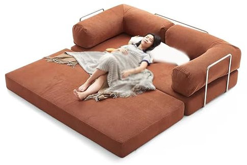 Couch Sofa Mit Schlaffunktion Und Bettkasten Schlafsofa Polsterecke Couchgarnitur Ecke Bettcouch Big Couch,200cm