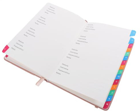 OHPHCALL Adressbuch Klein Pu-hülle Robust Mit Alphabet-register Adressorganizer Für Zuhause Und Büro Einfach Zu Bedienen Praktisches Haushaltsadressbuch