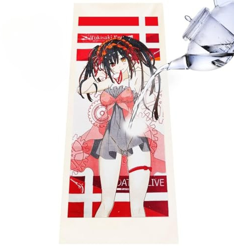 YlobdolY Farbwechsel-Handtuch, niedliches lustiges Badetuch mit Anime-/chinesischen klassischen Charakteren, ultraweich, saugfähig, schnell trocknend, Gesichtshandtuch, Geschenke für Freunde, L