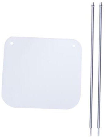 Baoblaze Baffle Board Face Shield Professional Glass Edge Grinder Acrylic Bezel Splash Guard for Shell Stained Grinder Diamond Ceramic