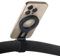 Magnetic Phone Holder for Stroller Bar, Compatible with MagSafe (Strong Magnet) - 180° Adjustable for Gym, Home Fitness Bikes, Shopping Cart, with Adjustable Strap, All Phone (Magnetic Ring Included)
