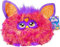 Plüschtier, kompatibel mit Furby, zum Sammeln, weich und flauschig (Rosa)