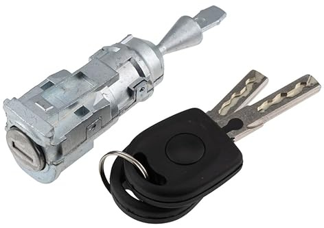 Cylindre de serrure porte avant gauche Compatible avec VW Tiguan 2007- Compatible avec Touran 2003- EZC-VW-662