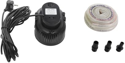 Pool Cover Pump with 660 GPH Flow Rate 10.5ft Max Lift Portable Water Pump for Swimming Pools Ponds Fountains Black Outdoor Drainage Tool