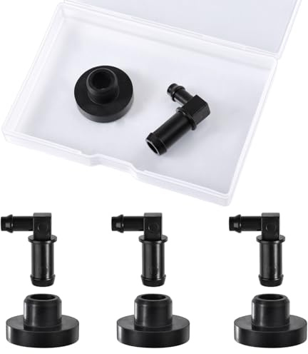 SPEEDWOX Kit de bagues pour tige de réservoir de carburant, lot de 3 pièces de rechange 532139277 539110432 532003645 pour coupe-bordures et tondeuses à gazon, raccord de réservoir de carburant