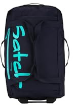 Satch Quest Reisetasche Jet Mint - Dunkelblau | Komfortabel und robust mit Tragegriffen und Rollen für einen einfachen und bequemen Transport auf Reisen