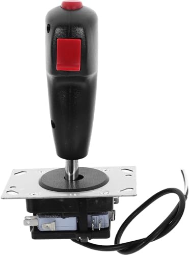 HOMOCONO Flight Sim Joystick and Easy Installation PC Game Accessories with -motion Flight Joystick Aluminium Alloy and Pvc Construction for Games Console