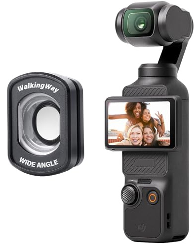 WalkingWay Magnetic Wide Angle Lens for DJI Pocket 3 & Pocket 4
