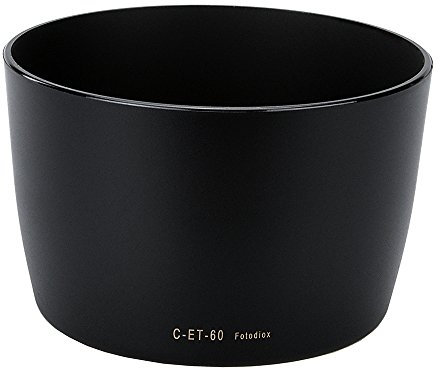 Fotodiox Dedicated (Bayonet) Lens Hood, for Canon EF 75-300mm f/4.0-5.6 USM, II, II USM, III & III USM Lenses, Canon EF-S 55-250mm IS Lens as Canon ET-60
