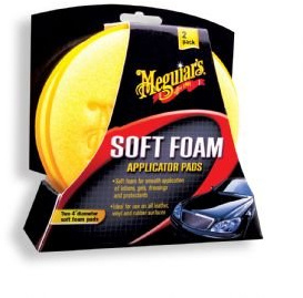 Meguiars Foam Car Wax Applicator Pads