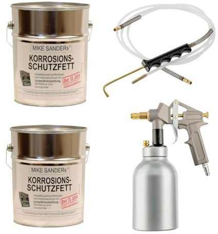 Druckbecherpistole HSDR 3350 Set mit 2 Sonden u. 8kg Mike Sanders Sander