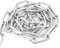 DQ-PP Stahlkette Stahl C15 – 10mm – 5m – Langgliedrig C2 – Verzinkt – DIN 5685 – Absperrkette – Metall – Rundstahlkette – Eisenketten – Absperrketten – Zurrketten