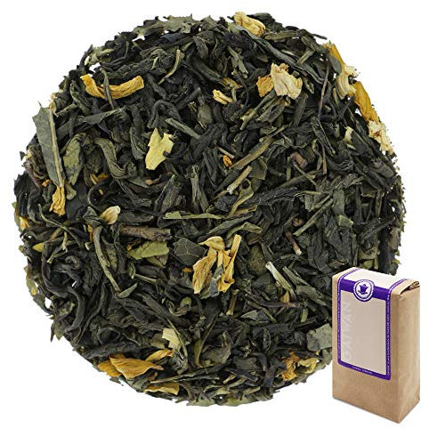 Sencha de Mango y Fruta de la Pasión - té verde, hojas sueltas natural, 1kg, 1000g - GAIWAN té n.° 1403