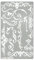 Aleks Melnyk #4 Schablonen Vintage Ornamente, Designer Metall Stencil für Möbel, vorlagen shabby, chabby chic, Malerschablonen für die Wand Muster, Template, Brandmalerei, Gravur, Set 1 Stück