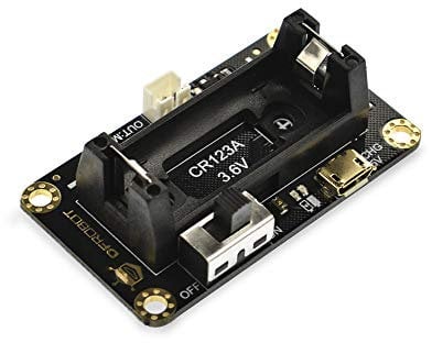 DFRobot CR123A Li-ion Battery Holder for Micro: Maqueen