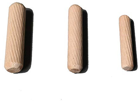 10 * 60mm rond bois tenon liège bois bâton bois clou en bois