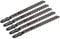 Sealey SJBT101B 100mm 10tpi Jigsaw Blade Hard Wood - Pack of 5