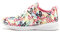 Skechers Damen Bobs Squad Starry Love Sneaker, White And Multi Engineered Knit, 39 EU