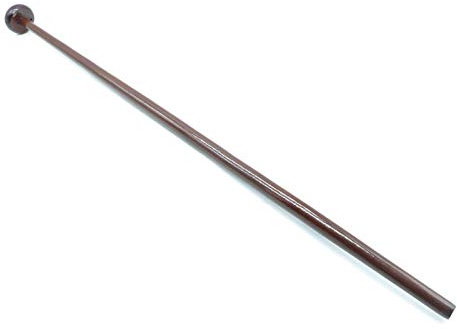 Lindemann Flaggenstock Mahagoni Holz 125 cm Ø 25 mm Klampe Flaggenhalterung Boot